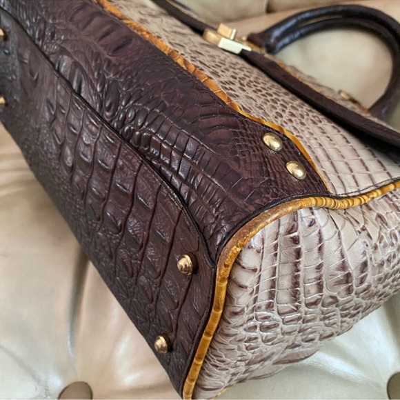 Gorgeous Brahmin Annabelle Tricolor Satchel w/Strap - Picture 7 of 7